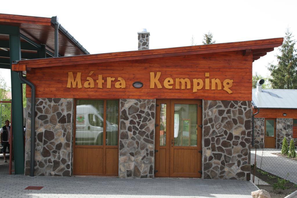 Matra Kemping Apartmanok 머트러푸레드 외부 사진